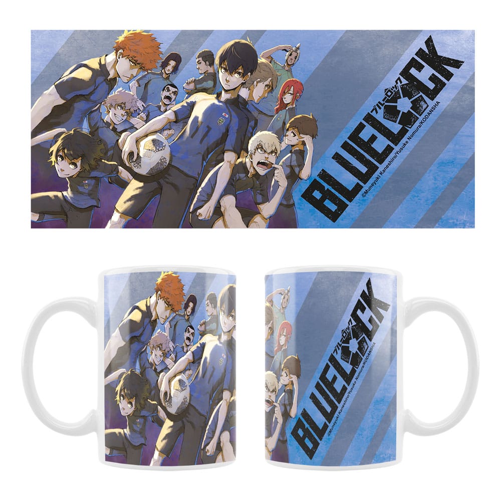 Blue Lock Taza Cerámica Team Frikytopia