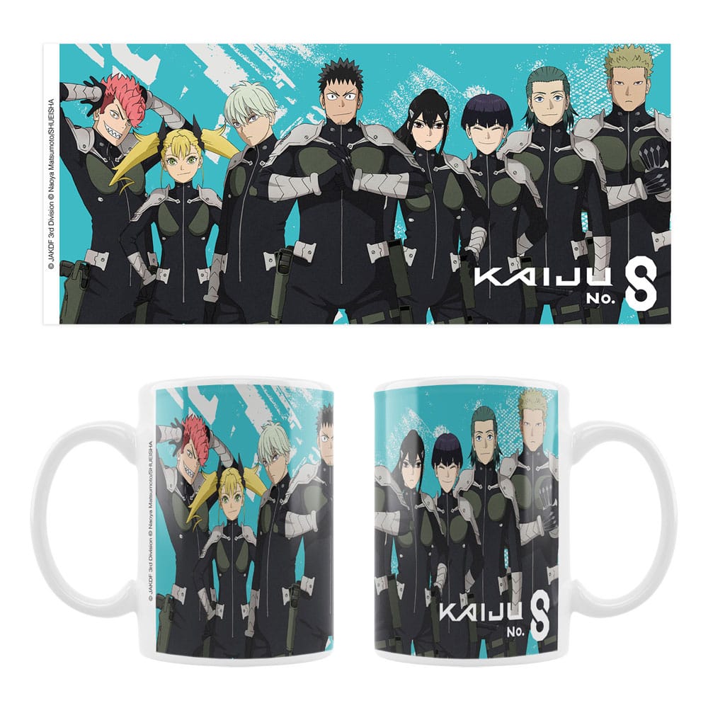 Kaiju No. 8 Taza Cerámica Japanese Anti-Kaiju Defense Force Frikytopia