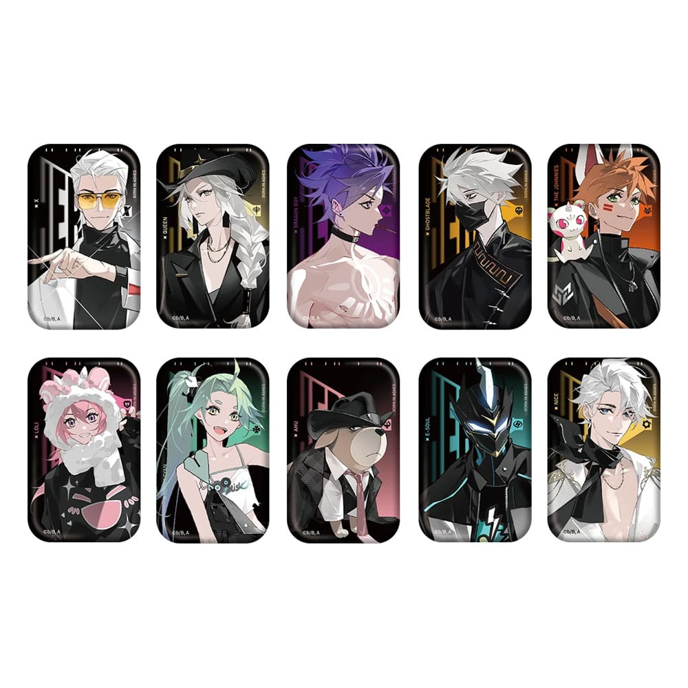 To Be Hero X Insignia con alfiler Blind Box Hero Show Series Expositor (10)