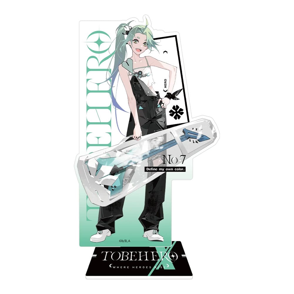 To Be Hero X Figura acrilico Hero Show Series Lucky Cyan 17 cm Frikytopia