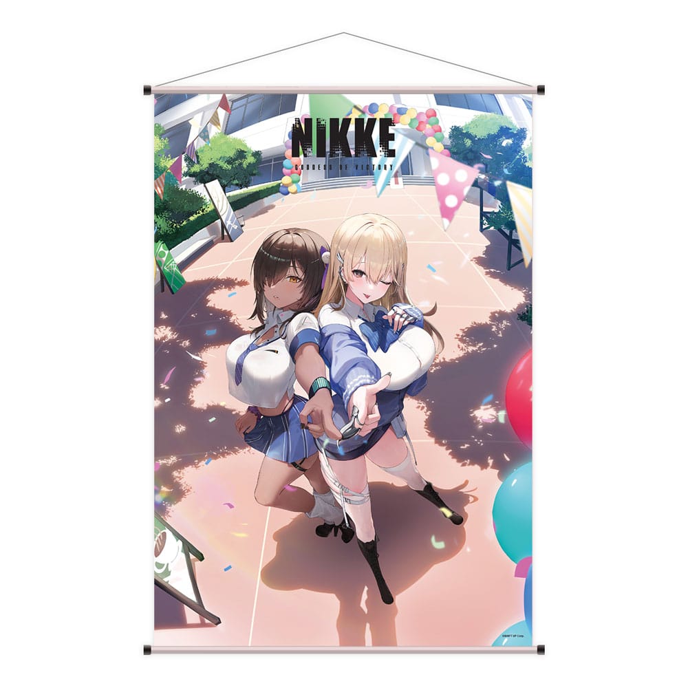 Goddess of Victory: Nikke Póster Tela Naga & Tia 60 x 90 cm Frikytopia