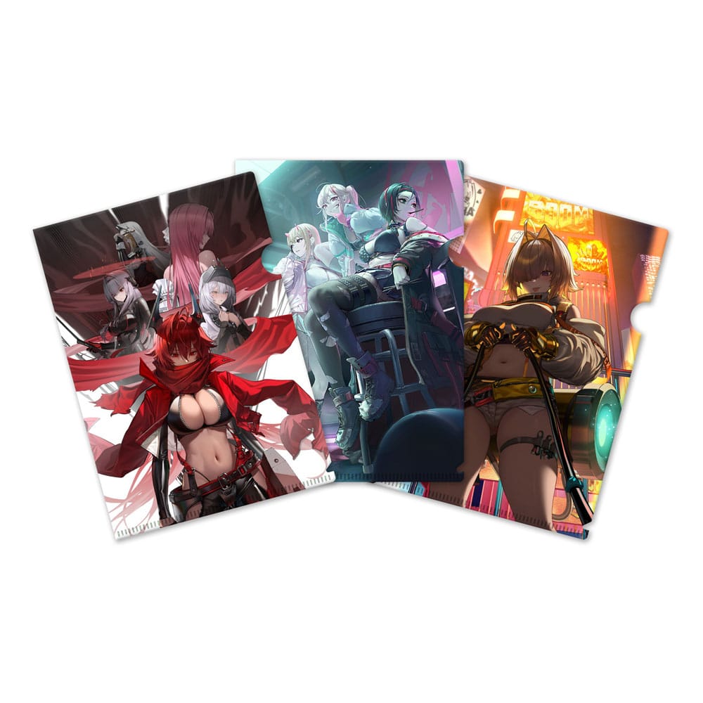 Goddess of Victory: Nikke Set de 3 Fundas transparentes Frikytopia