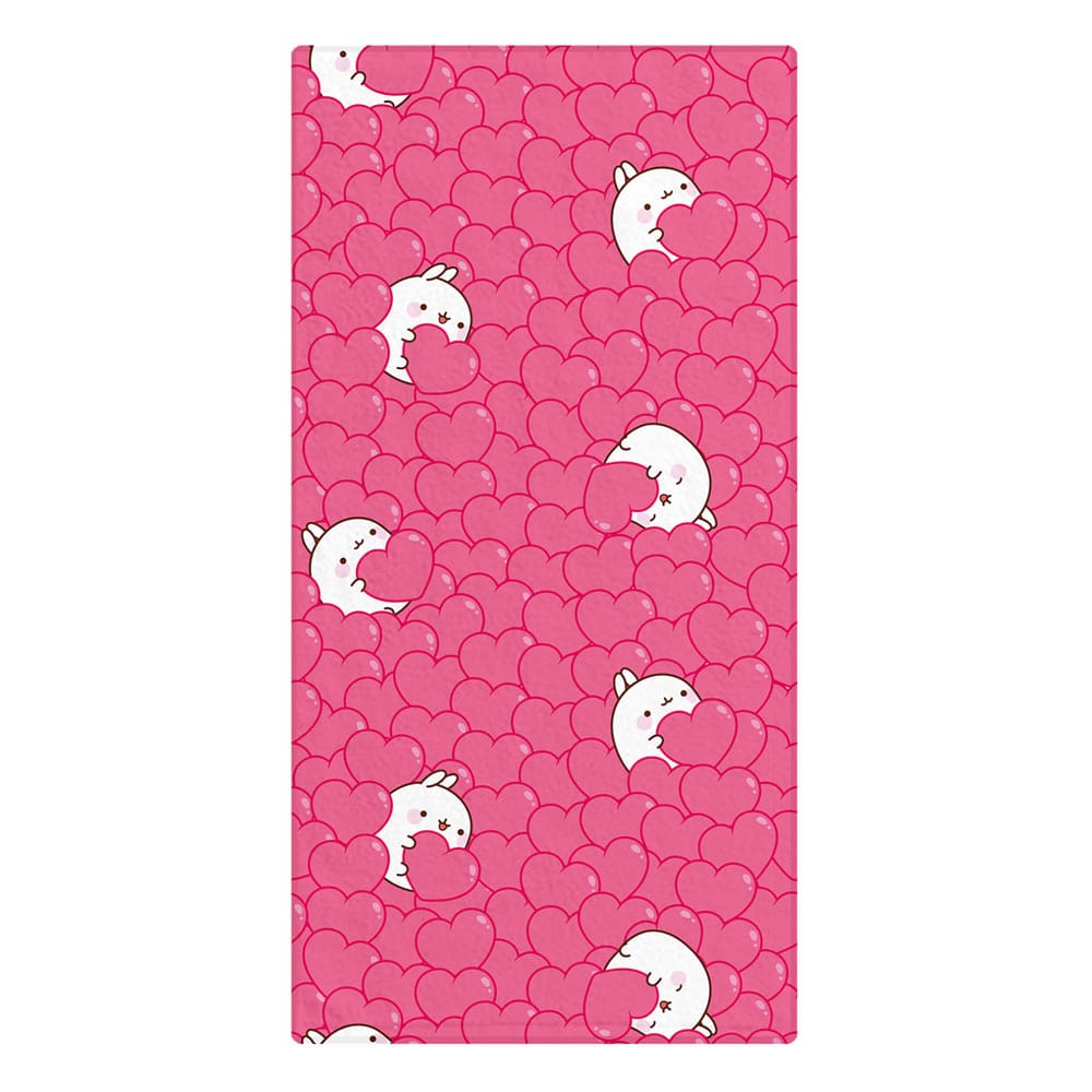 Molang Toalla Hearts 150 x 75 cm Frikytopia