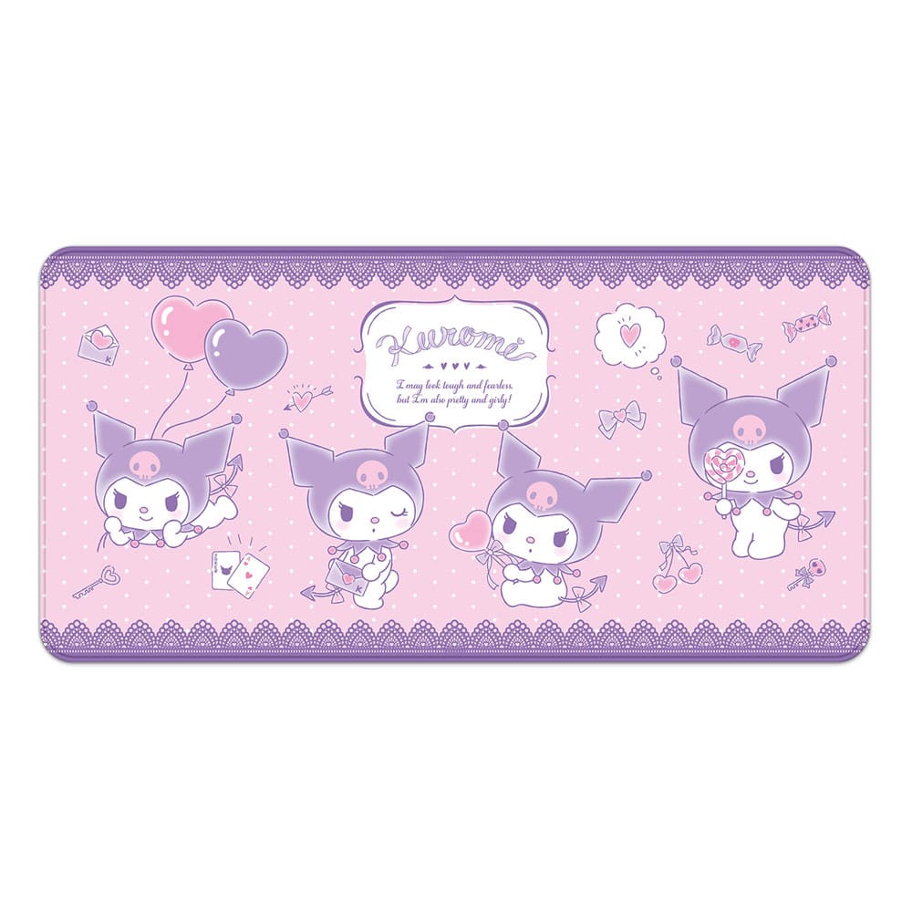 Sanrio XXL Alfombrilla de ratón Kuromi Kawaii Frikytopia