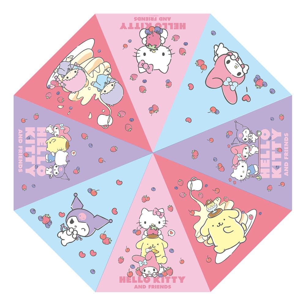 Sanrio Paraguas Hello Kitty & Friends Frikytopia