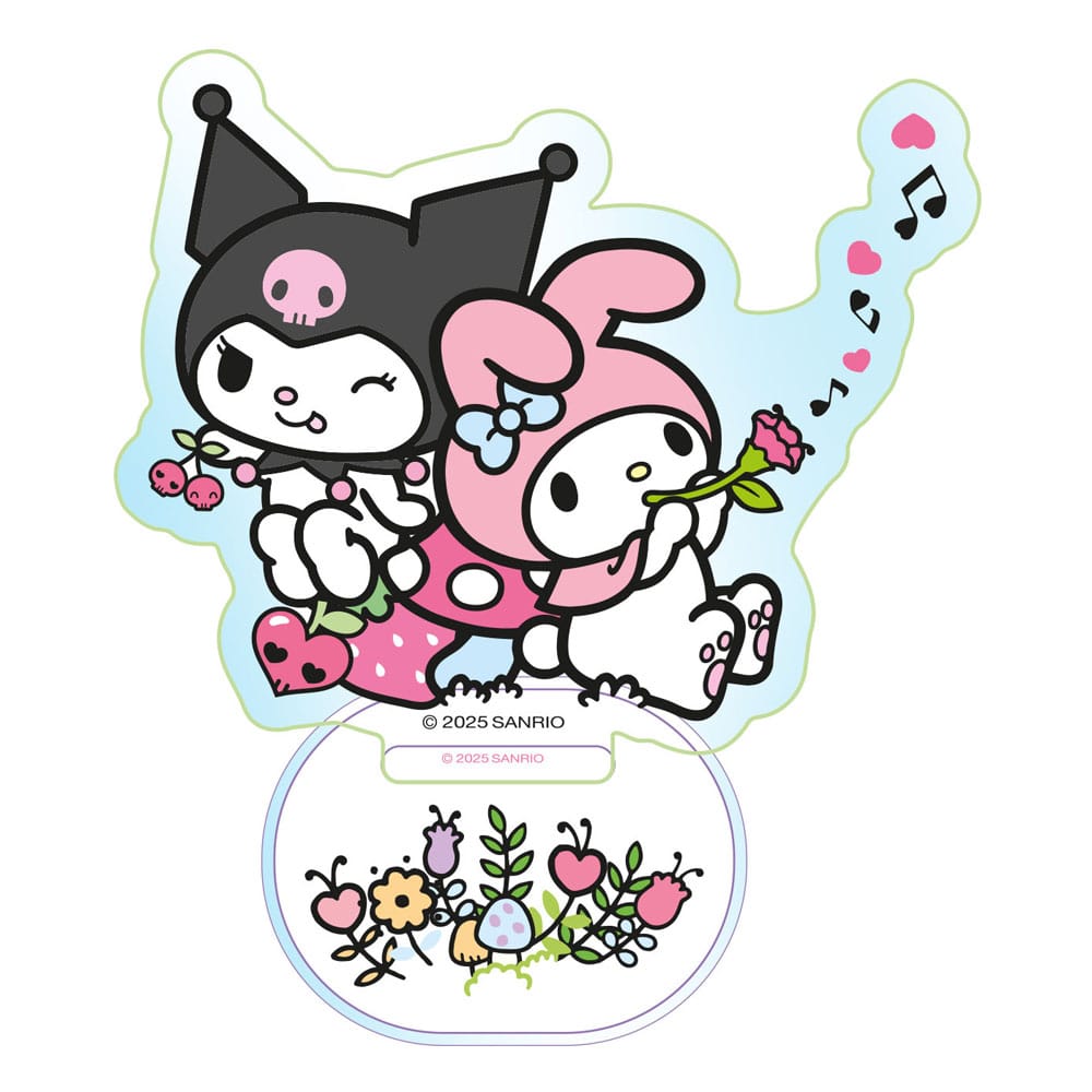 Sanrio Figura acrilico Kuromi & My Melody Holographic 6 cm Frikytopia