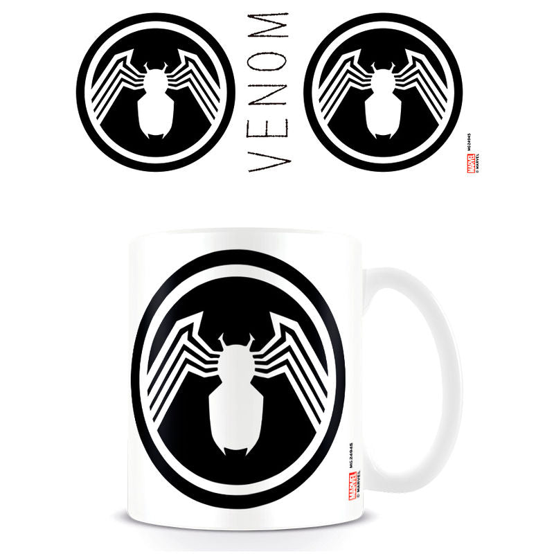 Taza Logo Venom Marvel Frikytopia