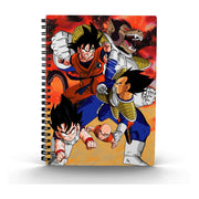 Dragon Ball Z Libreta Efecto 3D Goku Vs Vegeta