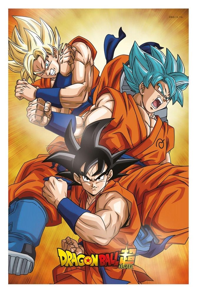 Dragon Ball Super Póster 3D Champa Goku 38x58 cm Frikytopia