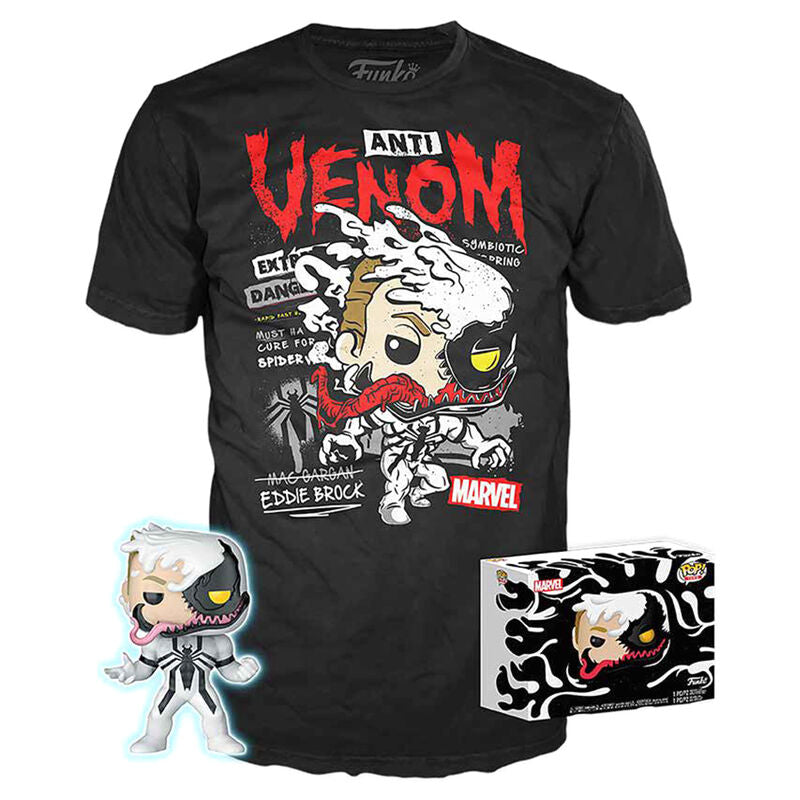 Set figura POP & Tee Marvel Anti-Venom Frikytopia