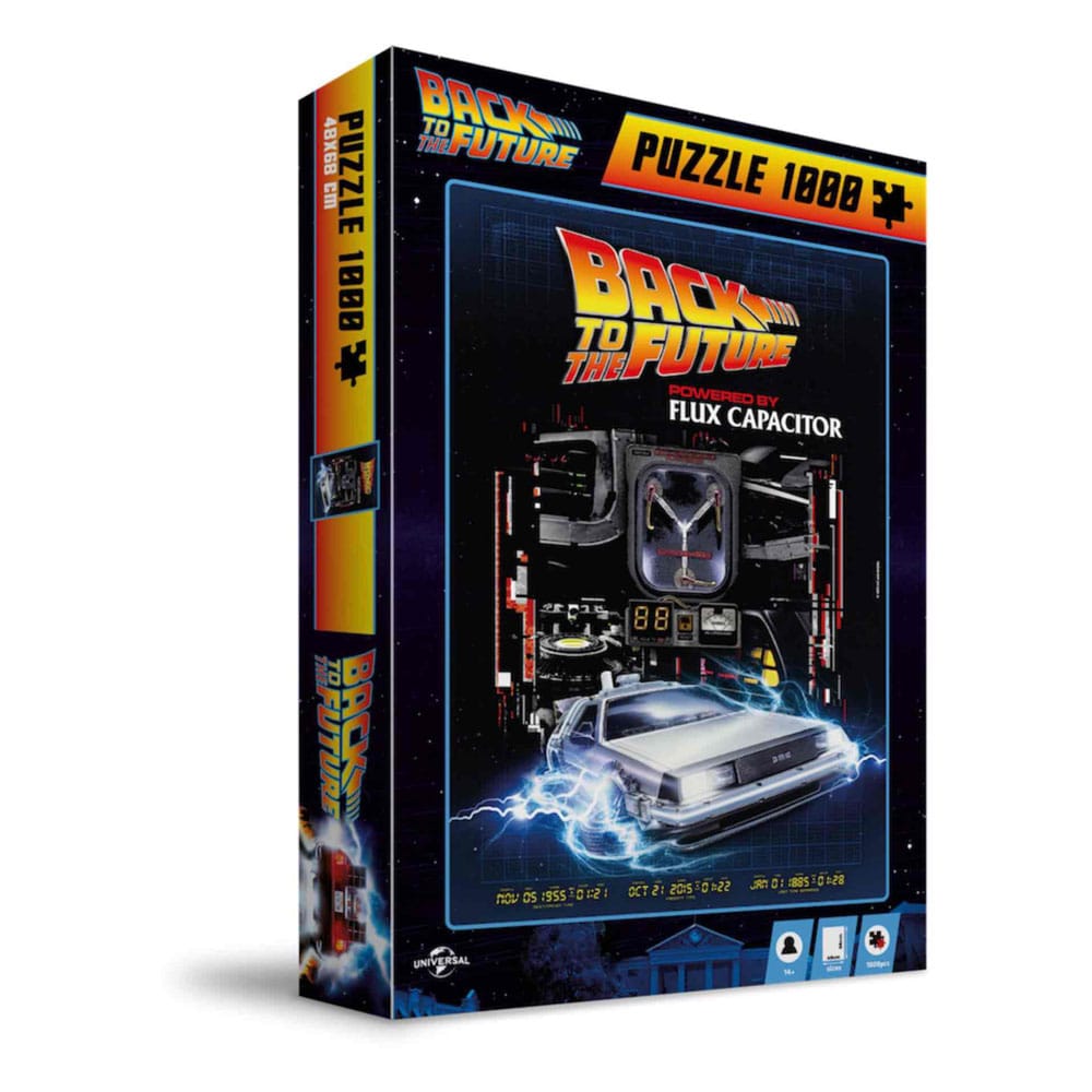 Regreso al Futuro 1000-piece puzzle Powered by Flux Capacitor Frikytopia