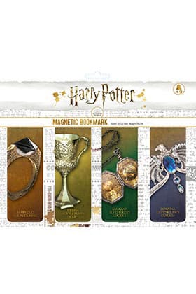 Harry Potter Set de 4 Marcapáginas Magnéticos B