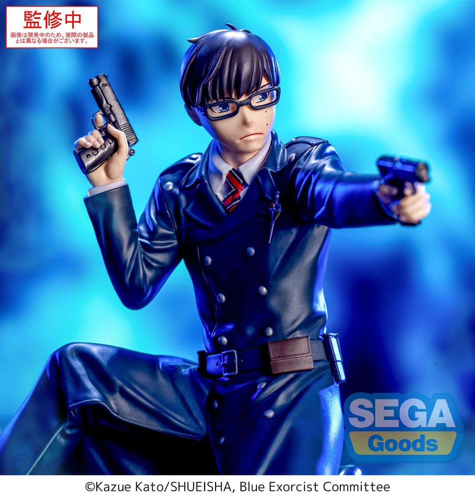 Blue Exorcist Shimane Illuminati Saga Estatua PVC Xross Link Yukio Okumura 14 cm