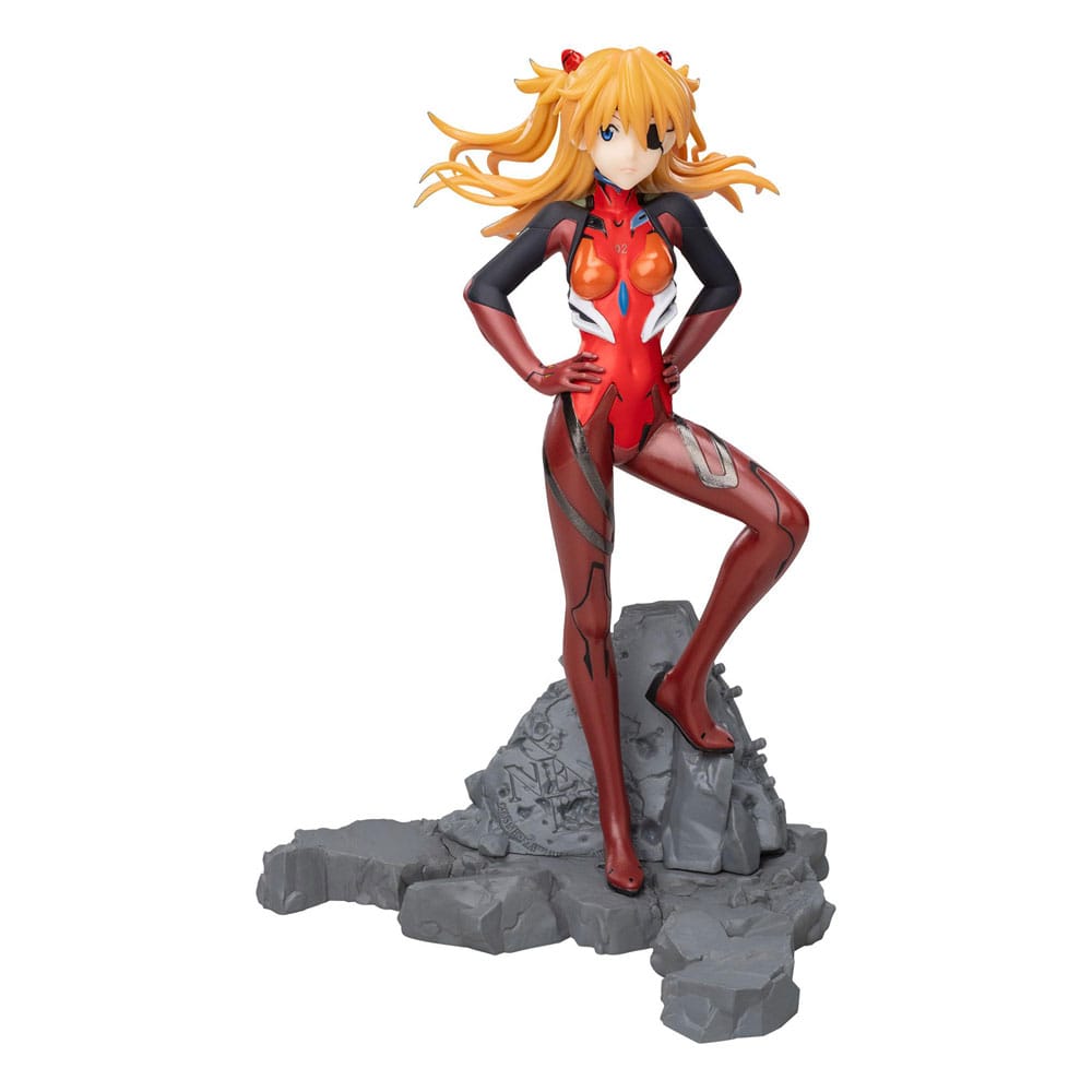 Evangelion: 3.0+1.0 Thrice Upon a Time Estatua Luminasta PVC Asuka Shikinami Langley Vignetteum 30th Anniversary Ver. 23 cm Frikytopia