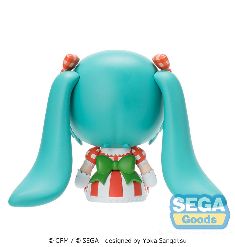Character Vocal Series 01: Hatsune Miku Figura Fuwa Petit Chibi PVC Hatsune Miku x Love and Berry Dress Up and Dance! Lovely Strawberry 8 cm