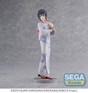 Rascal Does Not Dream of Bunny Girl Senpai Estatua Luminasta PVC Mai Sakurajima Yukata 22 cm
