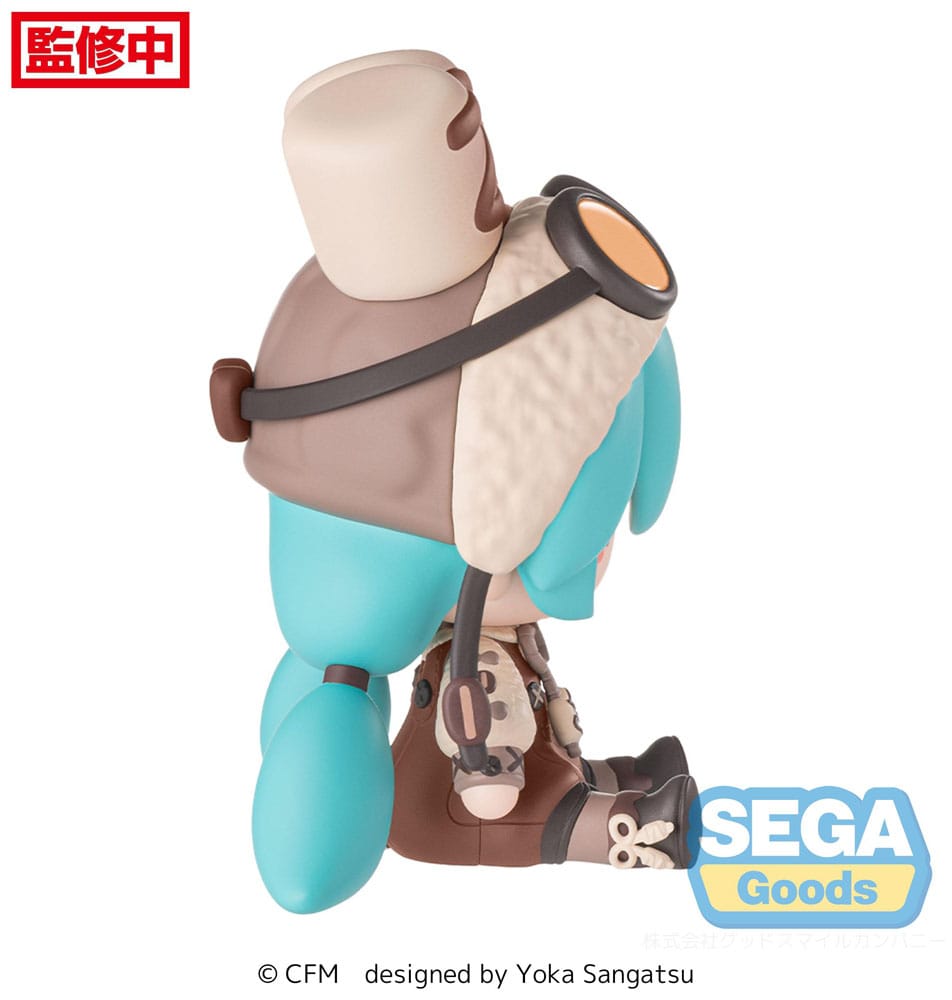 Character Vocal Series 01: Hatsune Miku Figura Fuwa Petit Chibi PVC Hatsune Miku Marshmallow Hot Cocoa 10 cm