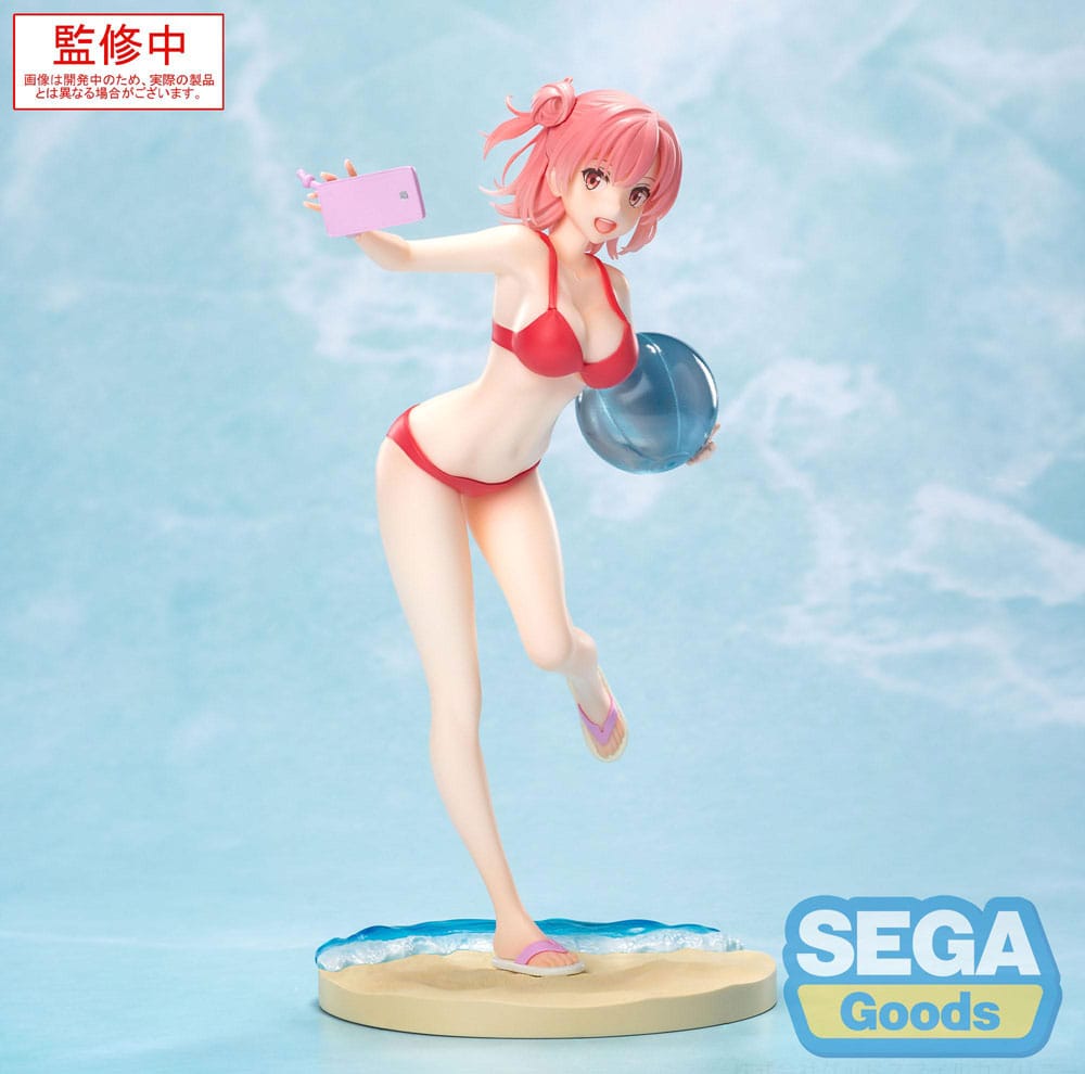My Teen Romantic Comedy SNAFU Climax Estatua Luminasta PVC Yui Yuigahama Midsummer Tokyo Bay 19 cm