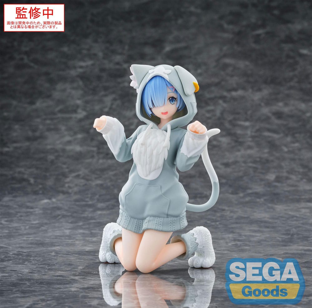 Re:Zero Starting Life in Another World Estatua PVC Yumemirize Rem Mofumofu Pack 11 cm Frikytopia