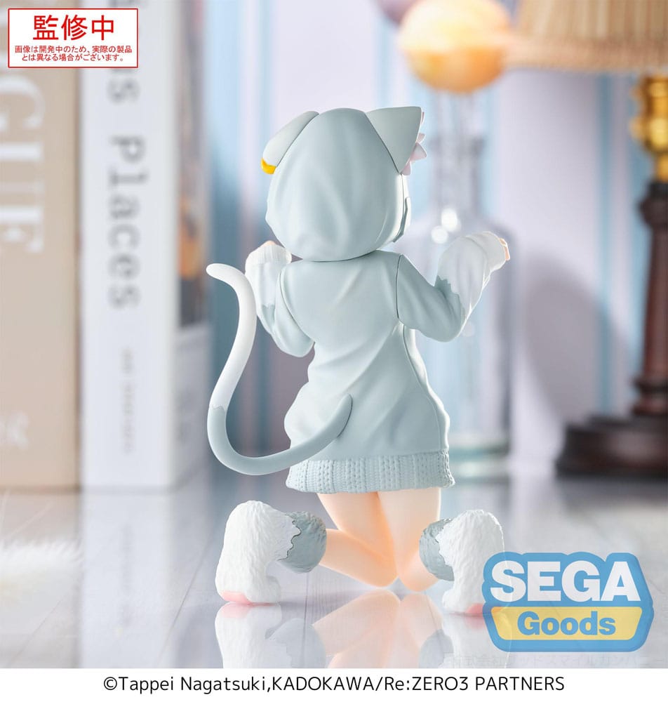 Re:Zero Starting Life in Another World Estatua PVC Yumemirize Rem Mofumofu Pack 11 cm
