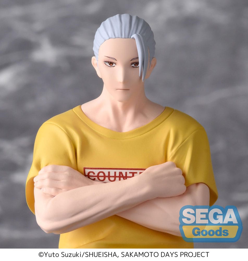 Sakamoto Days Estatua PVC PM Perching Taro Sakamoto Serious Ver. 14 cm