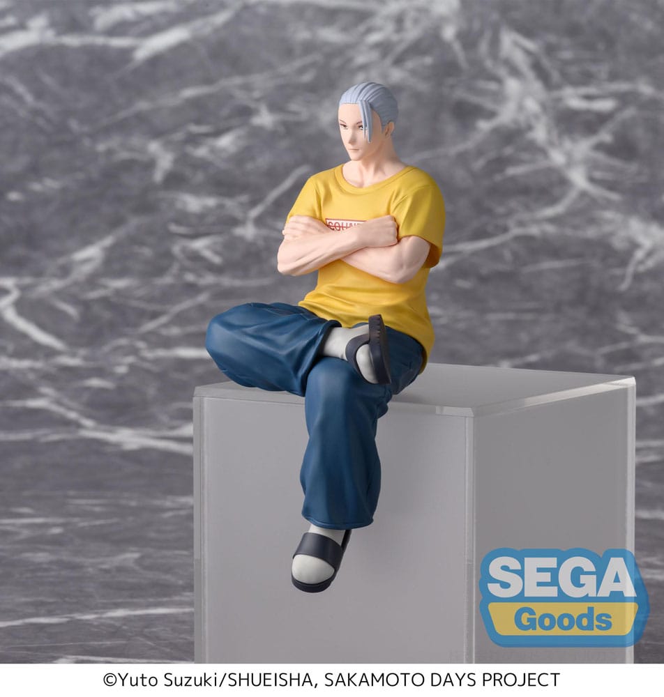 Sakamoto Days Estatua PVC PM Perching Taro Sakamoto Serious Ver. 14 cm