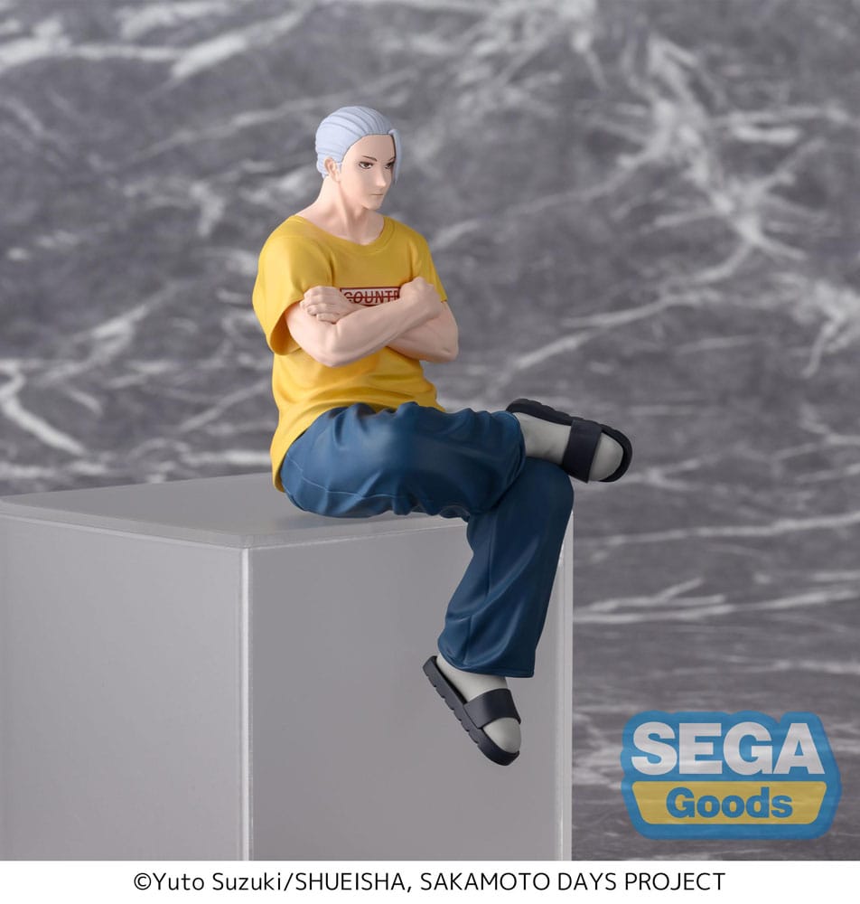 Sakamoto Days Estatua PVC PM Perching Taro Sakamoto Serious Ver. 14 cm