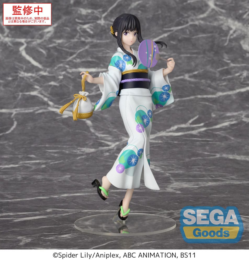 Lycoris Recoil Estatua Luminasta PVC Takina Inoue Festival in Yukata 19 cm