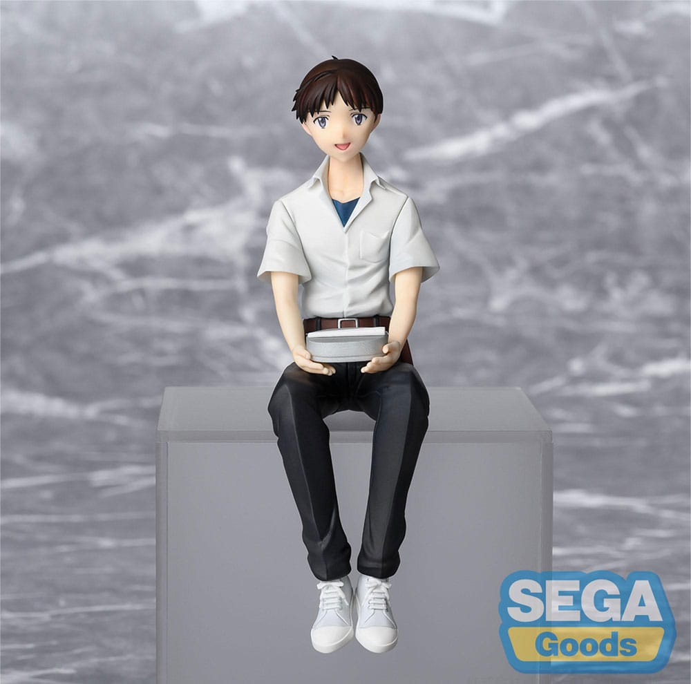 Rebuild of Evangelion Estatua PVC PM Perching Shinji Ikari Evangelion New Theatrical Edition 14 cm Frikytopia