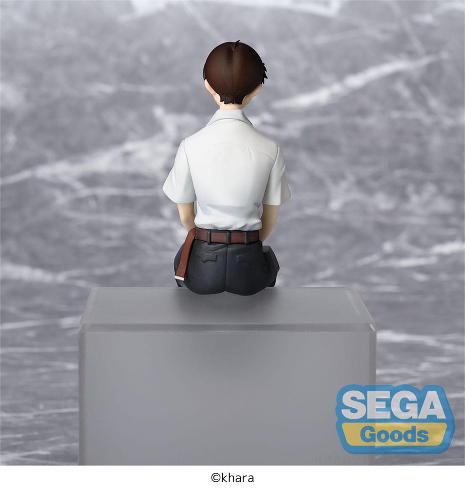 Rebuild of Evangelion Estatua PVC PM Perching Shinji Ikari Evangelion New Theatrical Edition 14 cm