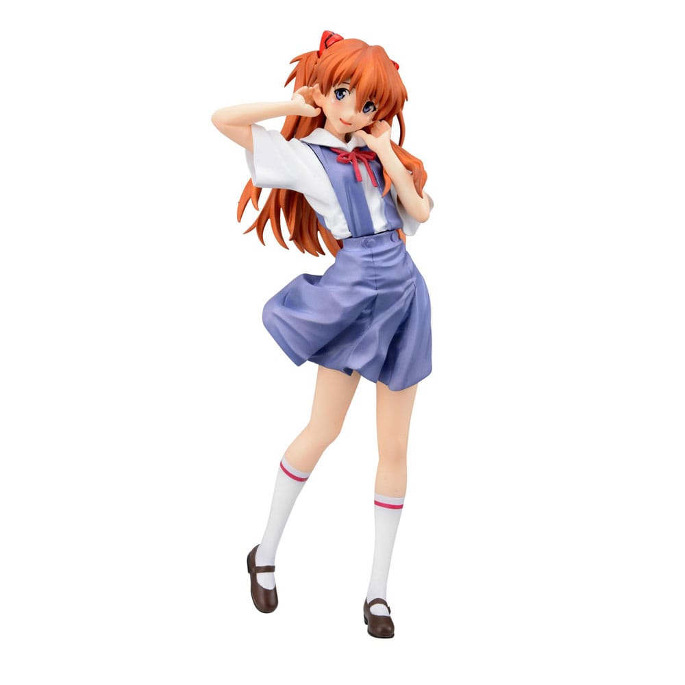 Neon Genesis Evangelion Estatua PVC XStellar Asuka Uniform Ver. 21 cm Frikytopia