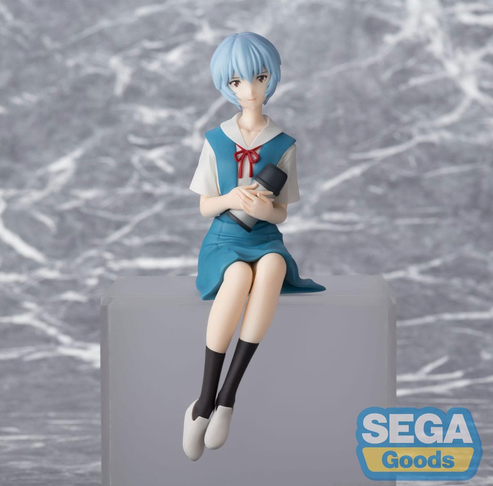 Rebuild of Evangelion Estatua PVC PM Perching Rei Ayanami Evangelion New Theatrical Edition 14 cm Frikytopia