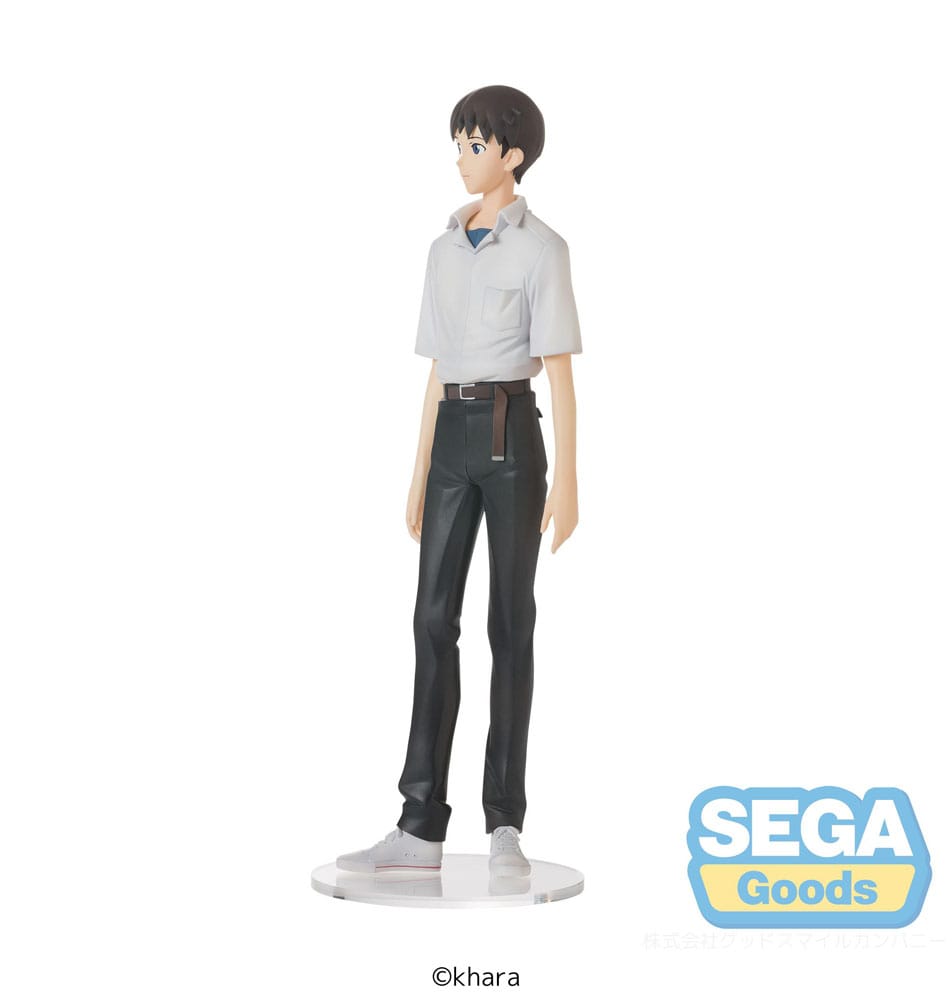 Rebuild of Evangelion Estatua PVC High Premium Shinji Ikari Uniform Ver. Evangelion: New Theatrical Edition 22 cm