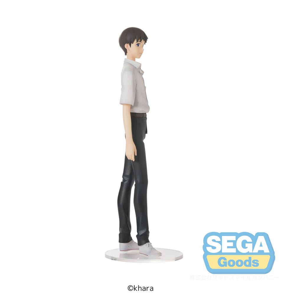 Rebuild of Evangelion Estatua PVC High Premium Shinji Ikari Uniform Ver. Evangelion: New Theatrical Edition 22 cm