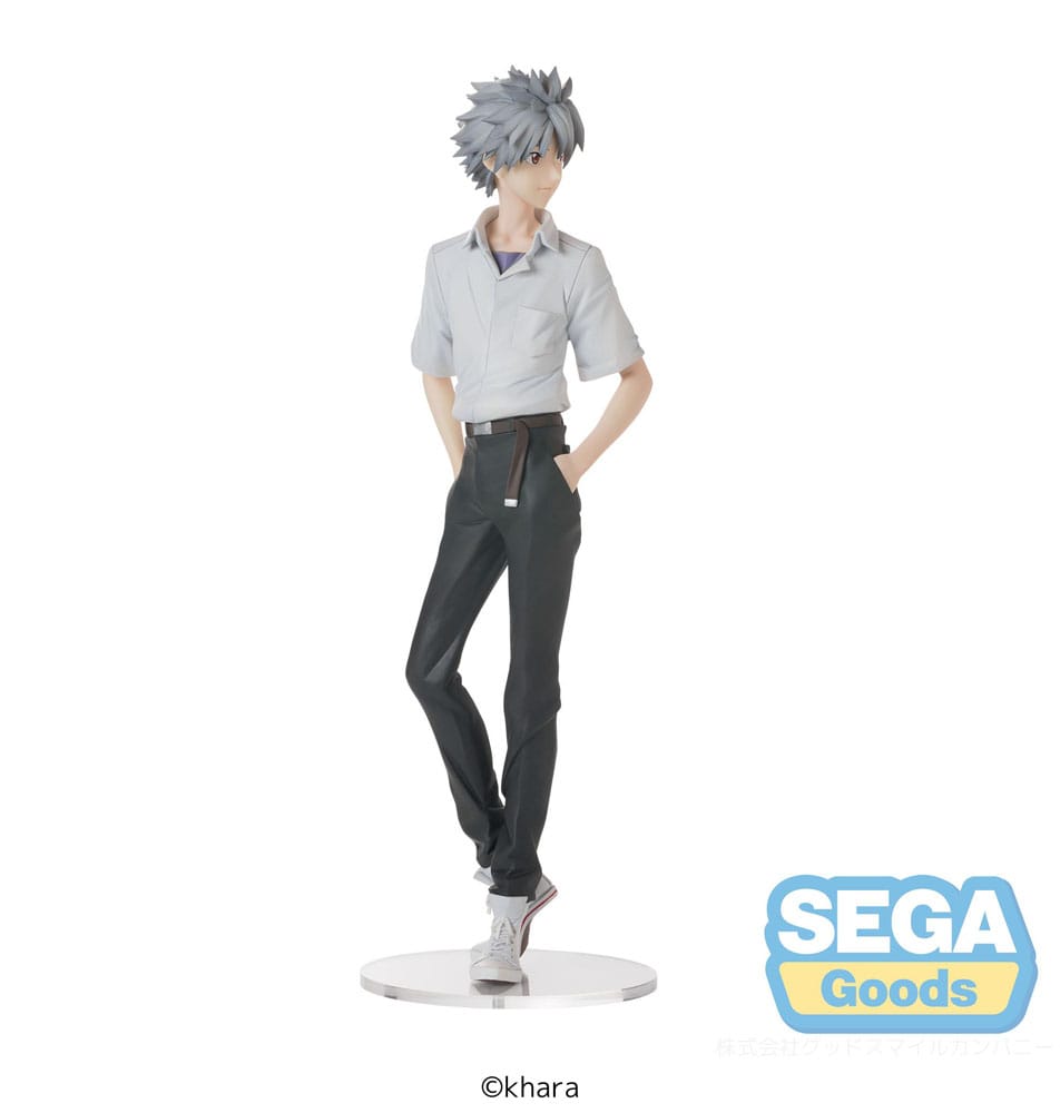 Rebuild of Evangelion Estatua PVC High Premium Kaworu Nagisa Uniform Ver. Evangelion: New Theatrical Edition 22 cm