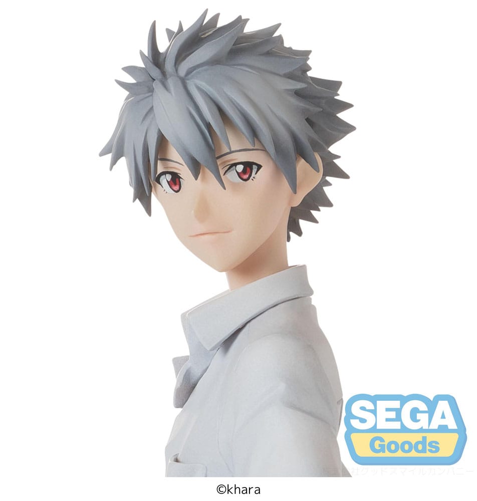 Rebuild of Evangelion Estatua PVC High Premium Kaworu Nagisa Uniform Ver. Evangelion: New Theatrical Edition 22 cm