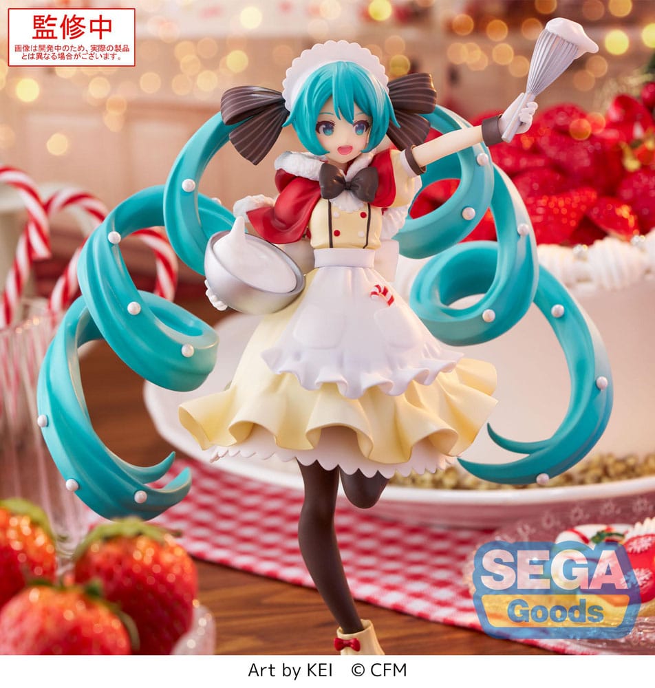 Character Vocal Series 01: Hatsune Miku Estatua Luminasta PVC Hatsune Miku Christmas 2025 20 cm