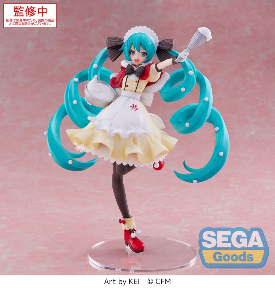 Character Vocal Series 01: Hatsune Miku Estatua Luminasta PVC Hatsune Miku Christmas 2025 20 cm