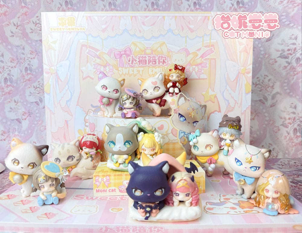Original Character Figuras Cat Nizizi-Kitten with you 8 cm Surtido (6) Frikytopia