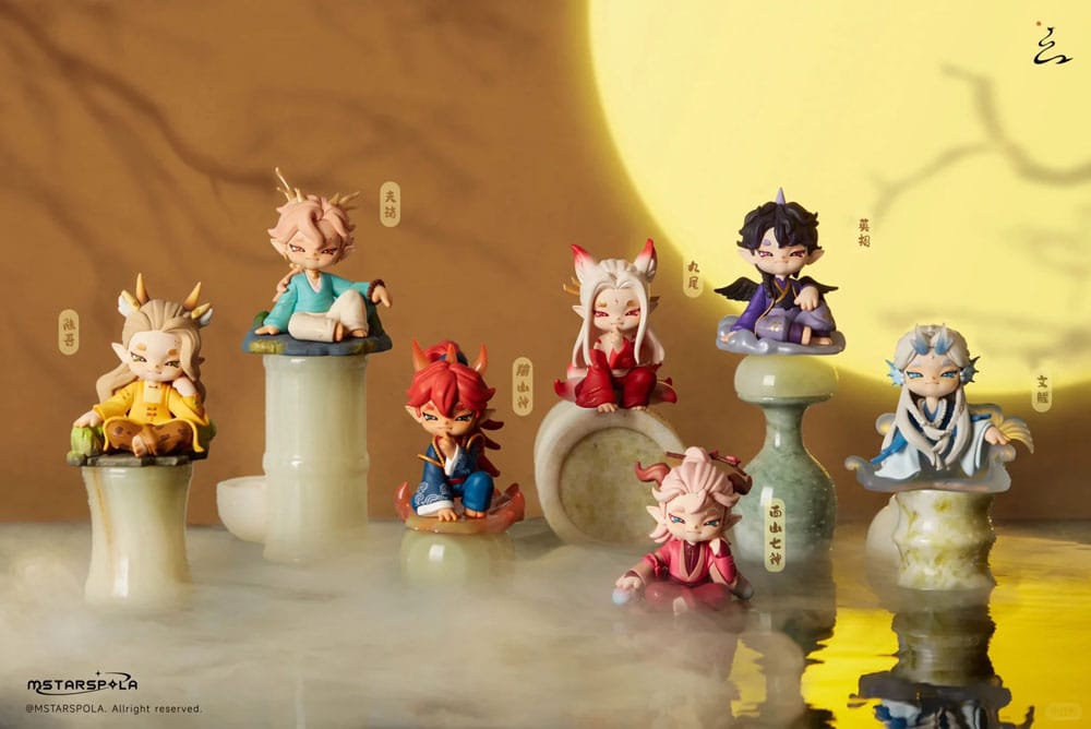 Original Character Figuras Searching for Mountains and Seas, Stars 9 cm Surtido (6) Frikytopia