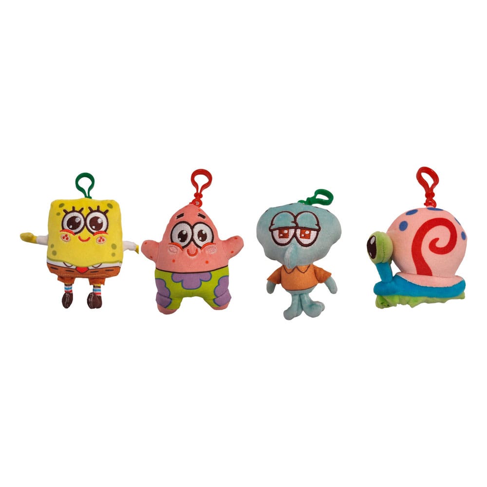 Bob Esponja Llaveros Peluche 10 cm Surtido (12) Frikytopia