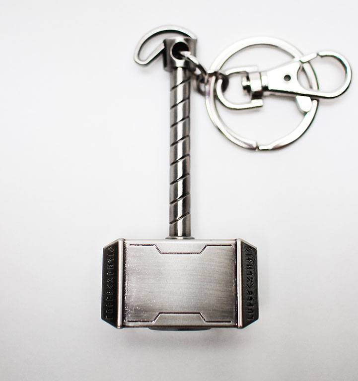 Marvel Comics Llavero metálico Thor Hammer Frikytopia