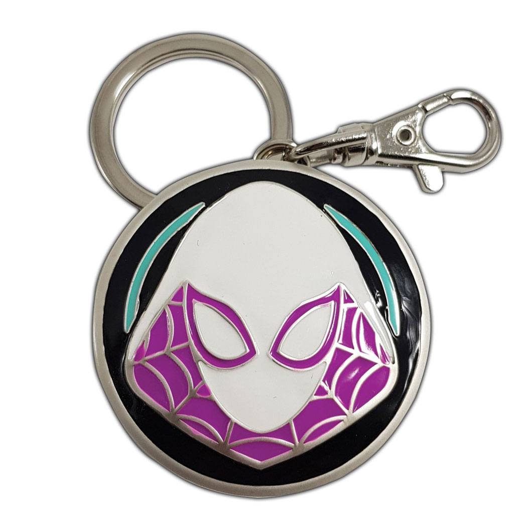 Marvel Comics Llavero metálico Spider-Gwen Logo Frikytopia