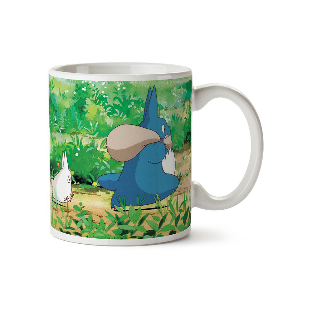 Studio Ghibli Taza Totoro White and Blue Frikytopia