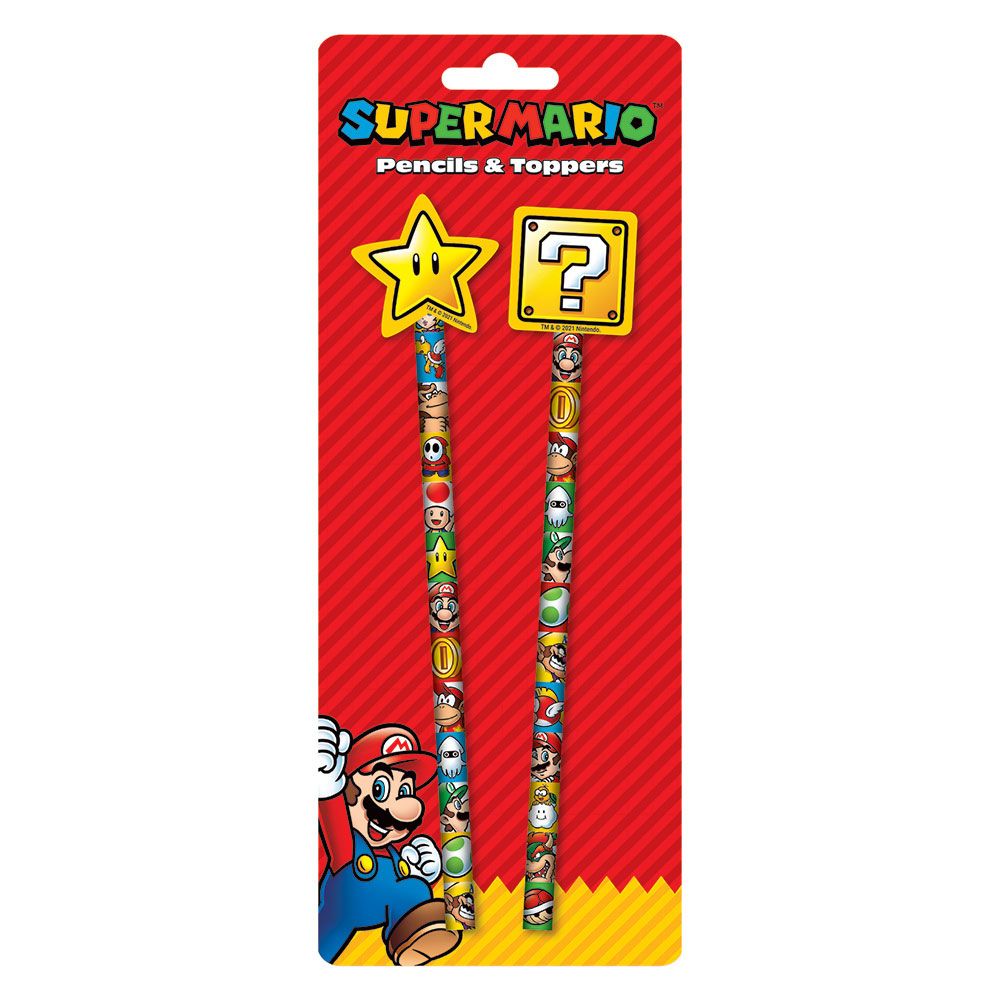 Super Mario Juego de 2 Piezas para Escribir