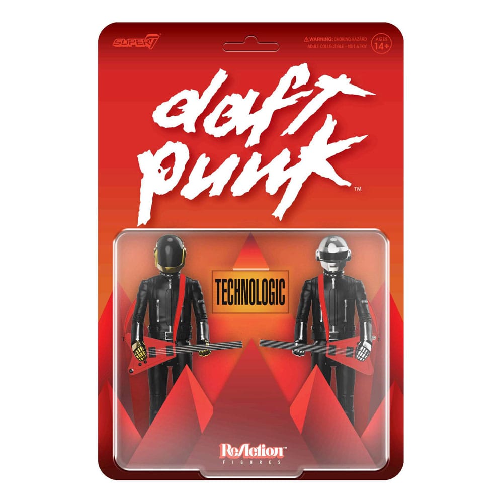 Daft Punk pack de 2 Figuras ReAction Wave 01 Human After All 10 cm