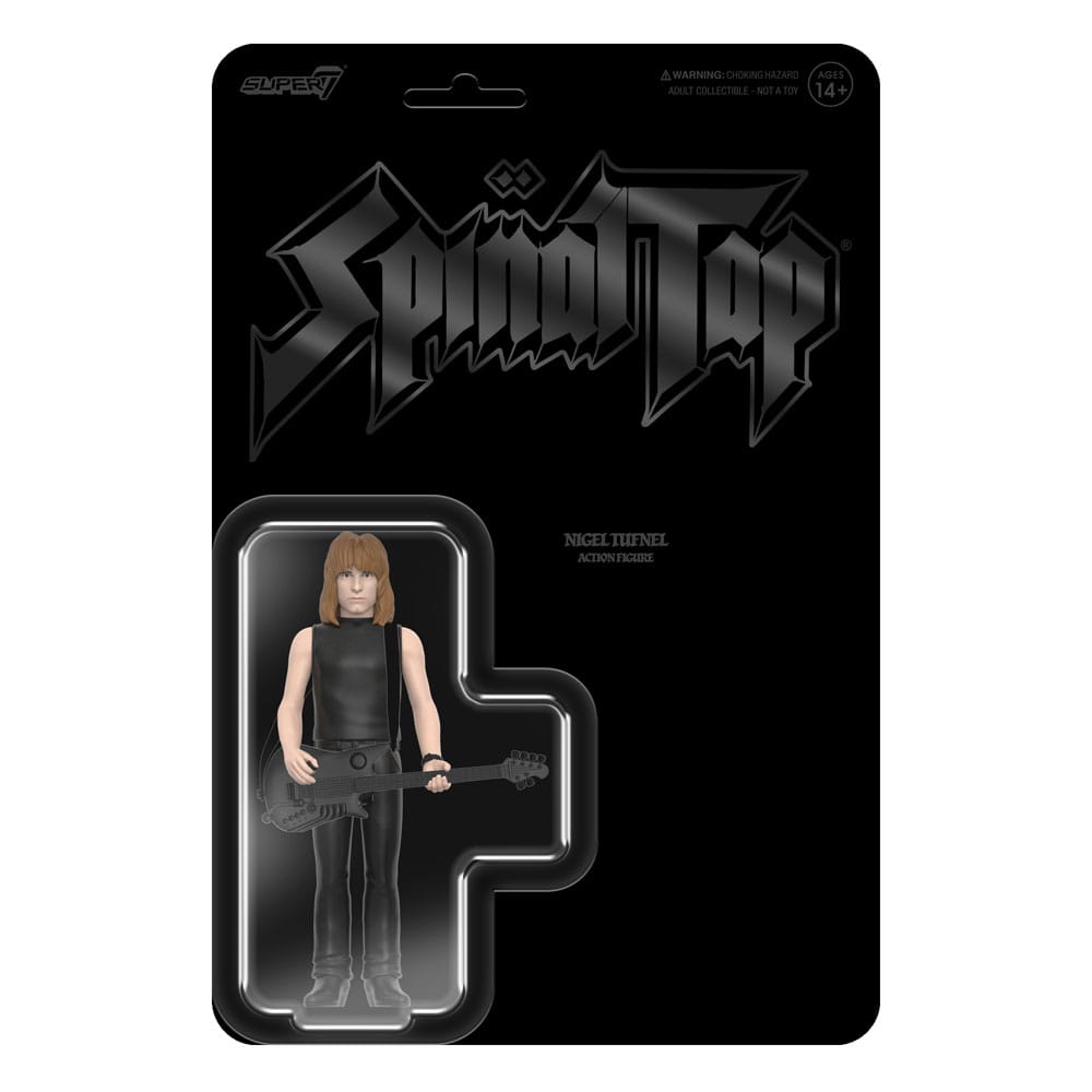 Spinal Tap Figura ReAction Wave 02 Nigel Tufnel (None More Black) 10 cm