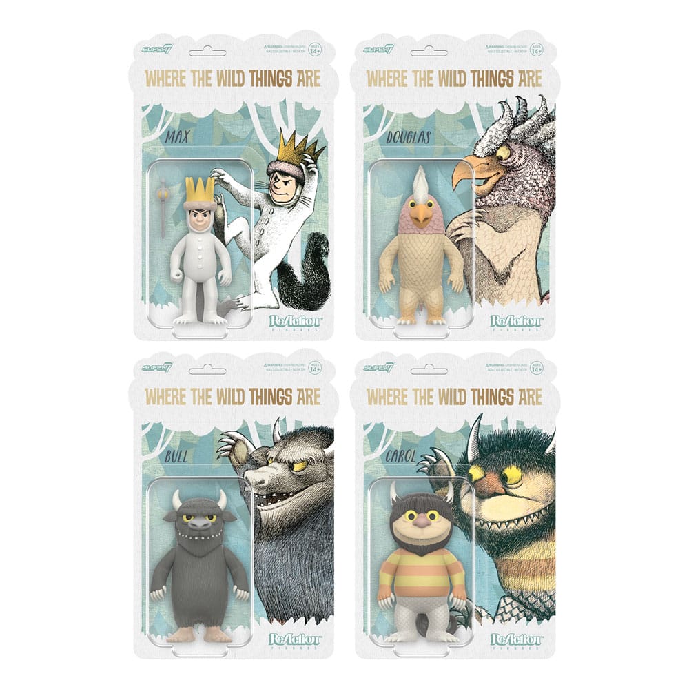 Where The Wild Things Are Figura ReAction Wave 01 Bull (Monster) 10 cm