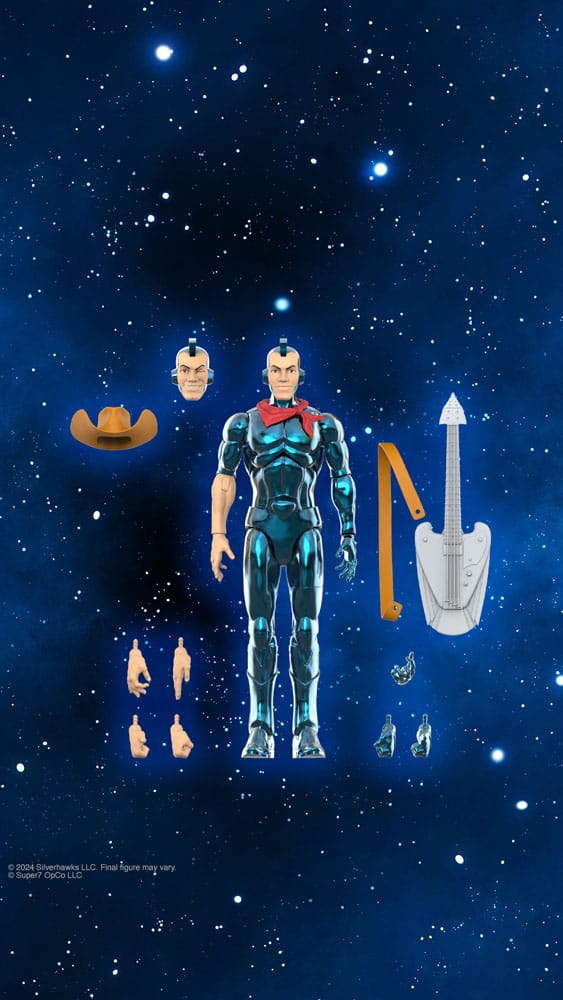 SilverHawks Figura Ultimates Bluegrass (Toy Version - Vac Metal) 18 cm