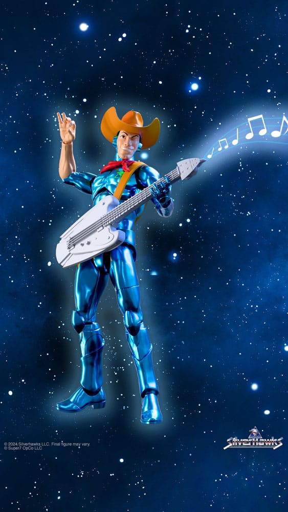 SilverHawks Figura Ultimates Bluegrass (Toy Version - Vac Metal) 18 cm
